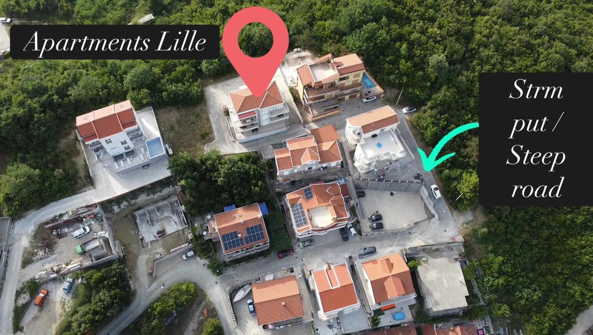 Apartments Lille Herceg Novi Ngoại thất bức ảnh